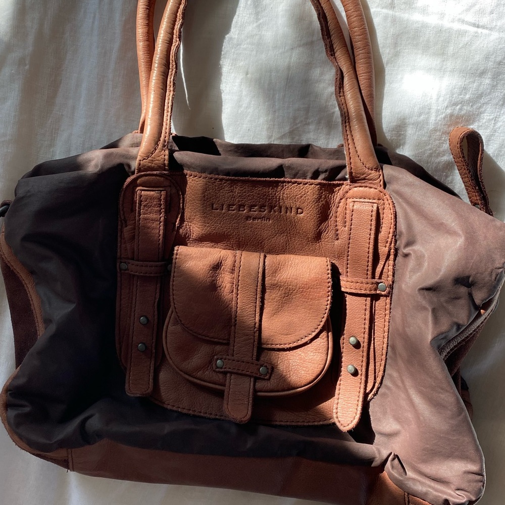Liebeskind luxury brand purse in new condition. Casual style for a modern look.